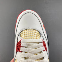 Low Top Sneakers, White Black Red Colorway, Lace Up Design, Casual Gift for Sneaker Fans