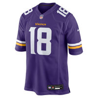 Minnesota Vikings Justin Jefferson Purple Game Jersey