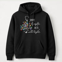 Stethoscope Tree Holiday Hoodie, Christmas Nurse Hoodie, Healthcare RN Sweatshirt, Nursing Student Medical Pullover Hoodie, Xmas Present