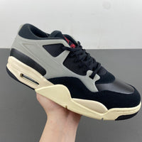 Low Top Sneakers, Black Gray Colorway, Lace Up Design, Casual Gift for Sneaker Fans