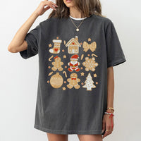 Holiday Gingerbread Tee, Gingerbread Christmas T-Shirt, Adorable Gingerbread Man Shirt, Festive Christmas Cookie Tee, Holiday Present Shirt