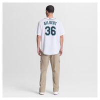 Seattle Mariners Logan Gilbert White Home Replica Jersey