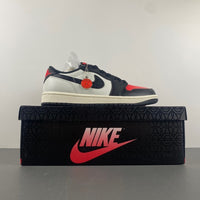 Low Top Sneakers, White Black Red Colorway, Lace Up Design, Casual Gift for Sneaker Fans