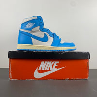 High Top Sneakers, Blue White Colorway, Lace Up Design, Casual Gift for Sneaker Fans