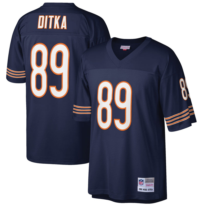 Chicago Bears Mike Ditka Navy Retired Player Legacy Replica Jersey