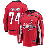 Washington Capitals John Carlson Red Home Breakaway Player Jersey