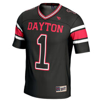 #1 Dayton Flyers Endzone Football Jersey - Black