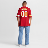 Kansas City Chiefs Red Custom Game Jersey