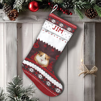 Adorable Pet Holiday Stocking, Guinea Pig Christmas Stocking, Personalized Christmas Stocking