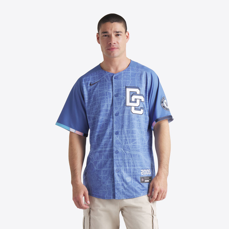 Washington Nationals Blue 2025 City Connect Limited Jersey