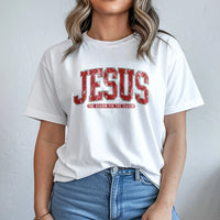 Vintage Christian Christmas Shirt, Jesus the Reason for the Season T-Shirt, Distressed Religious Graphic Tee, Faith Holiday Present T-Shirt
