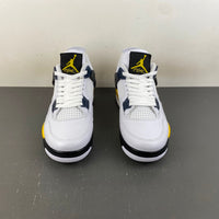 Low Top Sneakers, White Black Yellow Colorway, Lace Up Design, Casual Gift for Sneaker Fans