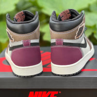 Sneakers, Brown White Colorway, Lace Up Design, Casual Gift for Sneaker Fans
