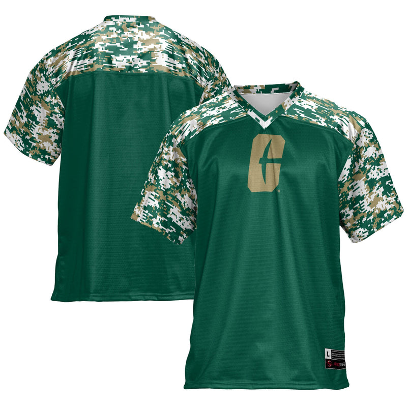 Charlotte 49ers Football Jersey - Green