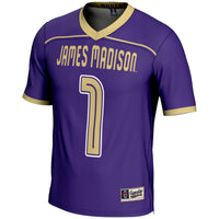 James Madison Dukes #1 Lightweight Lacrosse Jersey - Purple