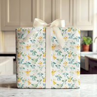 Religious Christmas Gift Wrap, Watercolor Angel Wrapping Paper, Christian Baptism Present Paper, Serene Angel Present Wrap, Holiday Wrap Roll