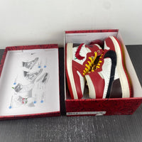 Sneakers, Burgundy White Yellow Colorway, Lace Up Design, Casual Gift for Sneaker Fans