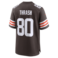 Cleveland Browns Jamari Thrash Brown Team Game Jersey