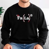 Math Formula Fa La La Sweatshirt, Math Teacher Christmas Sweatshirt, Humorous Teacher Xmas Crewneck, Adorable Math Student Sweater, Holiday Present