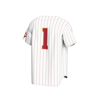 #1 USC Trojans Adult Lightweight Collegiate Baseball Fashion Jersey - White