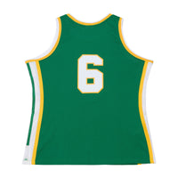 Bill Russell San Francisco Dons 1955/56 Swingman Jersey - Green