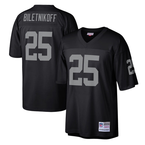 Las Vegas Raiders Fred Biletnikoff Black Legacy Replica Jersey