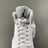 Low Top Sneakers, White Silver Colorway, Lace Up Design, Casual Gift for Sneaker Fans