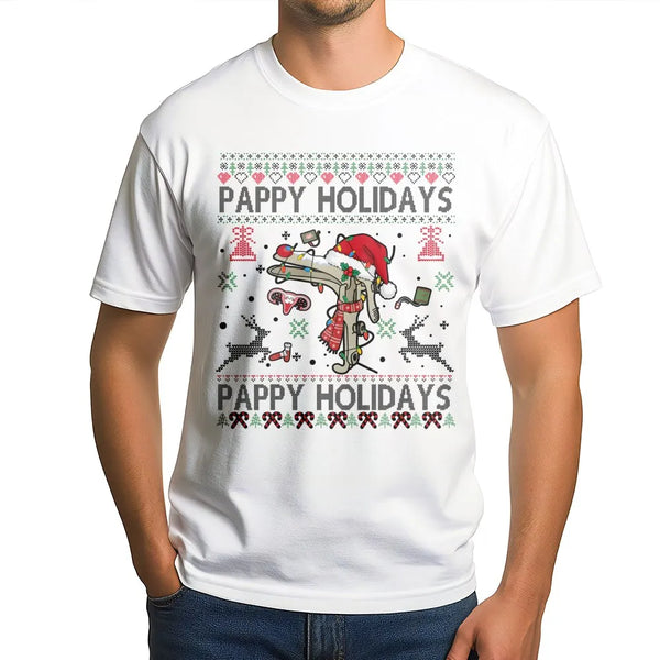 Humorous Speculum Christmas Shirt, Pappy Holidays OBGYN T-Shirt, Ugly Christmas Sweater OBGYN Tee, Medical Staff Holiday Nurs