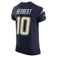 Los Angeles Chargers Justin Herbert Navy Alternate Elite Jersey