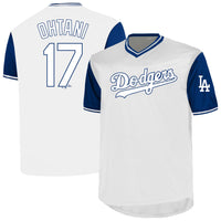 Los Angeles Dodgers Shohei Ohtani White Big & Tall Name & Number Jersey