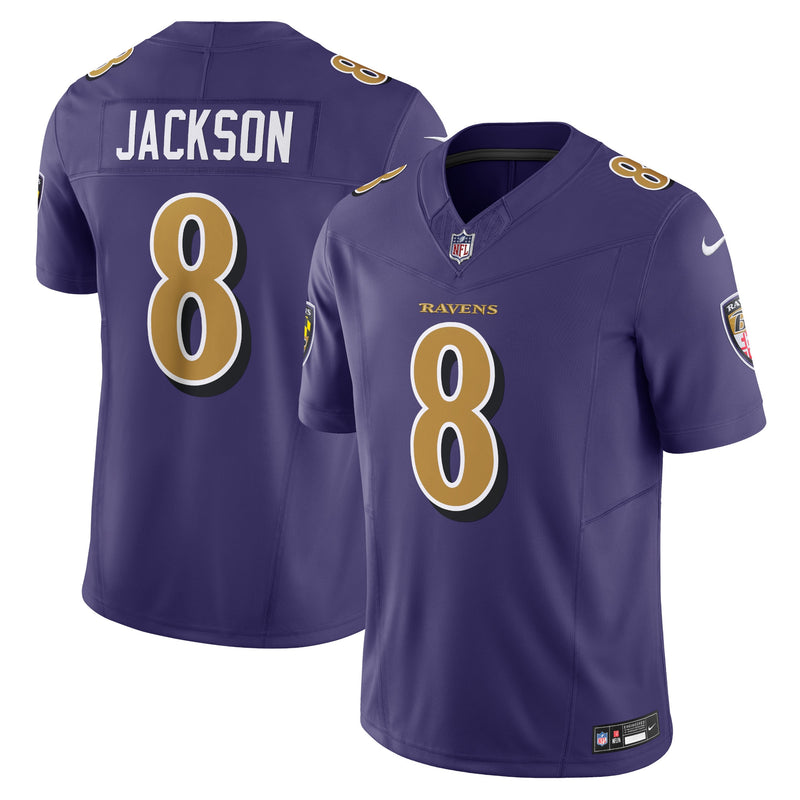 Baltimore Ravens Lamar Jackson Purple Limited Jersey