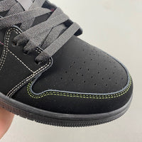 Low Top Sneakers, Black Yellow Colorway, Lace Up Design, Casual Gift for Sneaker Fans