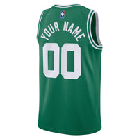 Boston Celtics Icon Edition Swingman Jersey - Kelly Green - Custom