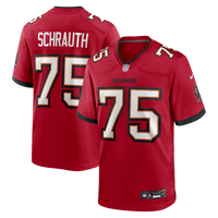 Tampa Bay Buccaneers Billy Schrauth Red Team Game Jersey