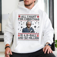 Retro Christmas Graphic Sweatshirt, Humorous Christmas Meme Hoodie, Adorable Christmas Holiday Sweater, Winter Meme Pullover, Humorous Christmas Present
