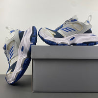 Low Top Sneakers, Royal Blue White Black Colorway, Lace Up Design, Casual Gift for Sneaker Fans