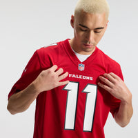 Atlanta Falcons Jalon Walker Red Game Jersey