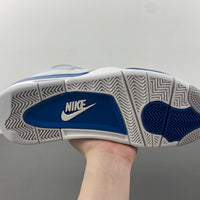 Low Top Sneakers, Blue White Gray Colorway, Lace Up Design, Casual Gift for Sneaker Fans