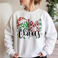 Festive Holiday Grandma Sweater, Mimi Claus Christmas Sweatshirt, Retro Mimi Santa Crewneck, Adorable Winter Season Pullover, Xmas Present for Her