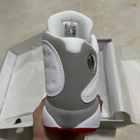 Low Top Sneakers, White Gray Colorway, Lace Up Design, Casual Gift for Sneaker Fans