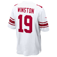 New York Giants Jameis Winston White Game Jersey