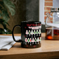 Custom Team Names Tree Holiday Coffee Cup, Best Team Ever Christmas Mug, Xmas Coworker Office Party Mug, Ceramic Present for Staff