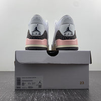 Retro Low Top Sneakers, White Pink Brown Colorway, Lace Up Design, Casual Gift for Sneaker Fans