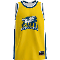 La Salle Explorers Lightweight Basketball Jersey - Blue