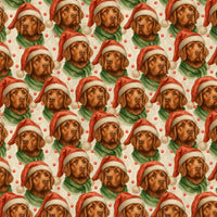 Dog Lover Christmas Gift Wrap Roll, Festive Labrador Retriever Wrapping Paper, Adorable Lab Holiday Wrapping Paper, Xmas Dog Gift Wrapping Paper