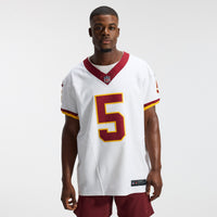 Washington Commanders Jayden Daniels White Alternate 2 Super Bowl Era Elite Jersey