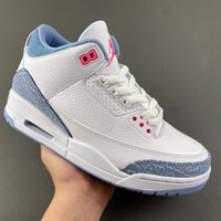 Retro Low Top Sneakers, White Pink Colorway, Leather Footwear, Lace Up Design, Casual Gift for Sneaker Fans