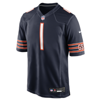 Chicago Bears Number 1 Groom Navy Game Jersey