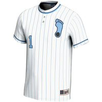 #1 North Carolina Tar Heels Lightweight Softball Jersey - White