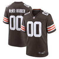 Cleveland Browns Emmanuel McNeil-Warren Brown Game Jersey